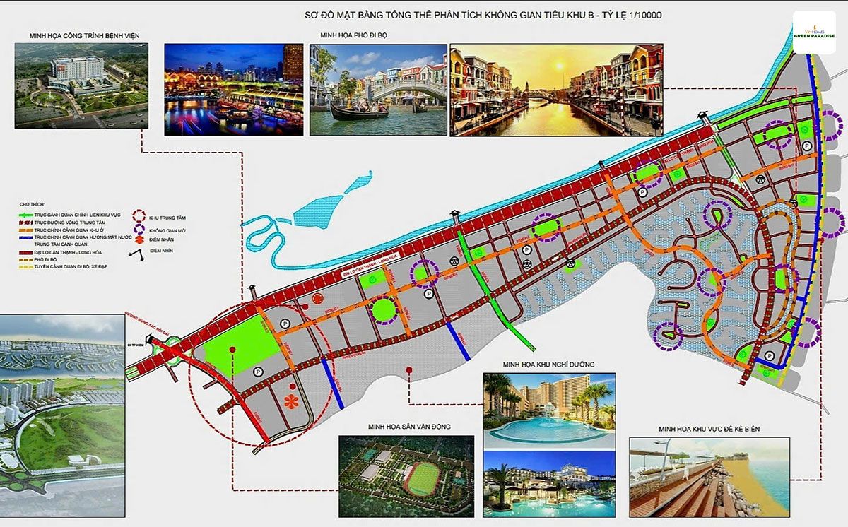 mặt bằng phân khu vịnh ngọc