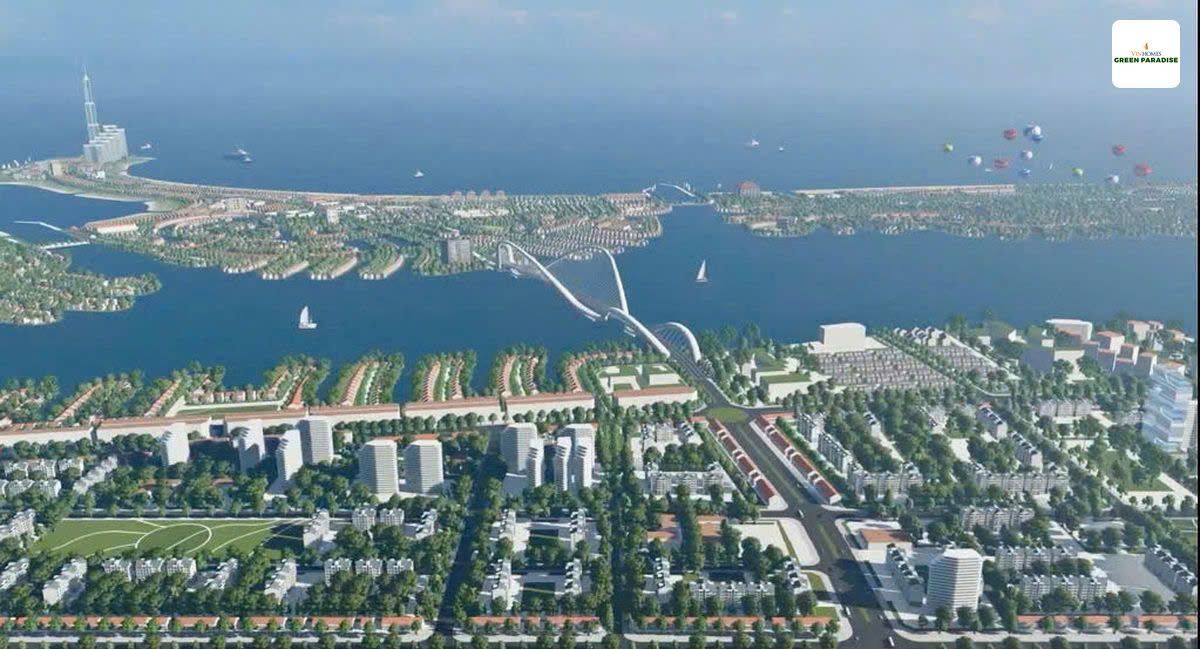 Phối cảnh bến du thuyền 5 sao Landmark Harbour Vinhome Cần Giờ