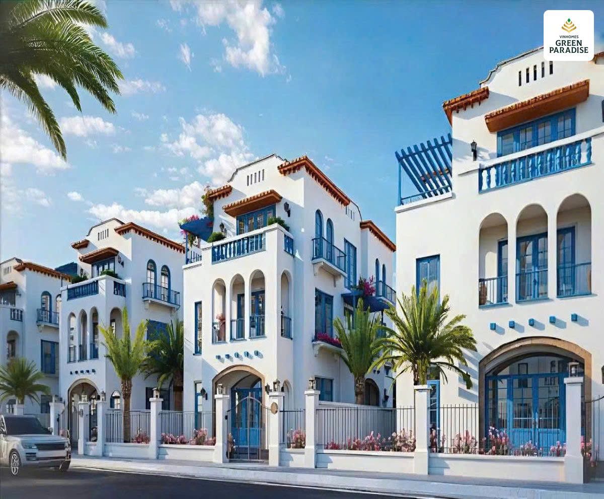 Phối cảnh biệt thự Vinhomes Green Paradise